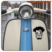 Geek and rock Kitty Cure sticker