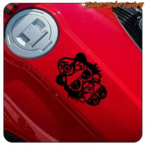 AUTOCOLLANT KITTY MOTORHEAD. ACHETEZ DES AUTOCOLLANTS EN VINYLE.