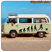 Evolution Running Sticker | Decorative Vinyl