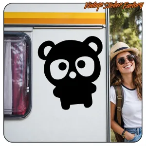 Decorative teddy bear sticker | Vintage Sticker Factory