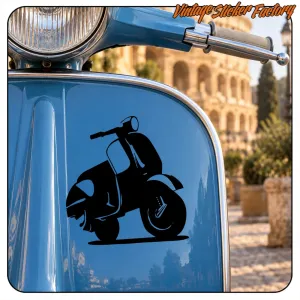AUTOCOLLANT VESPA RACING -3. ACHETEZ DES AUTOCOLLANTS EN VINYLE.