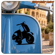 AUTOCOLLANT VESPA RACING -3. ACHETEZ DES AUTOCOLLANTS EN VINYLE.