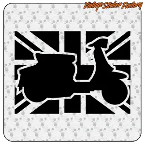 Autocollant Lambretta Union Jack | Scootérisme UK