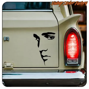 ELVIS HAT DIE KULOKLING -2 VERLASSEN AUFKLEBER. KAUFEN SIE VINYLAUFKLEBER.