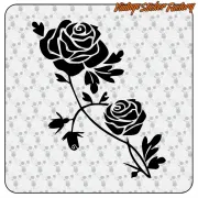 Pegatina ROSAS. Comprar pegatinas.
