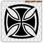 MALTA CROSS -2 AUFKLEBER. KAUFEN SIE VINYLAUFKLEBER.