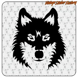 WOLF AUFKLEBER. KAUFEN SIE VINYLAUFKLEBER.