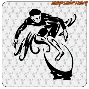 Pegatina SURFER. Comprar pegatinas.