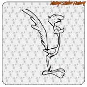 AUTOCOLLANT ROADRUNNER. ACHETEZ DES AUTOCOLLANTS EN VINYLE.