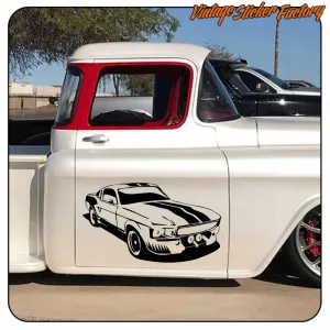Pegatina MUSTANG. Comprar pegatinas.