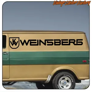 AUTOCOLLANT WEINSBERG. ACHETEZ DES AUTOCOLLANTS EN VINYLE.