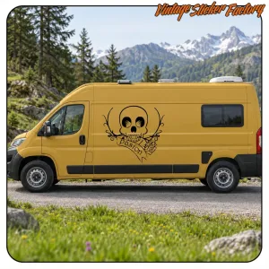 AUTOCOLLANT CRÂNE. ACHETEZ DES AUTOCOLLANTS EN VINYLE.