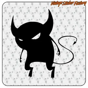 DEVIL STICKER. BUY VINYL STICKERS.