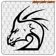 AUTOCOLLANT DRAGON. ACHETEZ DES AUTOCOLLANTS EN VINYLE.
