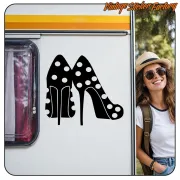 HEELS -2 STICKER. BUY VINYL STICKERS.