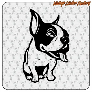 Pegatina BULL DOG FRANCÉS 1. Comprar pegatinas.