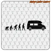 EVOLUTION T4 EXKLUSIV AUFKLEBER. KAUFEN SIE VINYLAUFKLEBER.