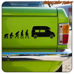 EVOLUTION T4 EXKLUSIV AUFKLEBER. KAUFEN SIE VINYLAUFKLEBER.