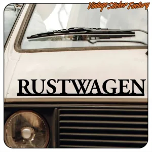 Pegatina RUSTWAGEN. Comprar pegatinas.