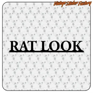 AUTOCOLLANT REGARD DE RAT. ACHETEZ DES AUTOCOLLANTS EN VINYLE.