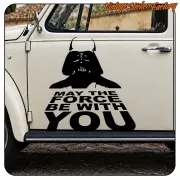 DARTH WATER ENGLISH STICKER. BUY VINYL STICKERS.
