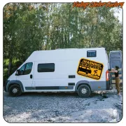 AUTOCOLLANT DON T MESS WITH MY VAN. ACHETEZ DES AUTOCOLLANTS EN VINYLE.