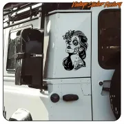 CATRINA STICKER. BUY VINYL STICKERS.
