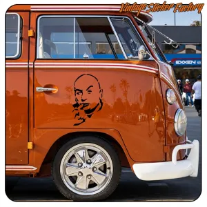 Dr. Evil Aufkleber – Austin Powers Vinyl