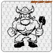 Pegatina VIKINGO. Comprar pegatinas.