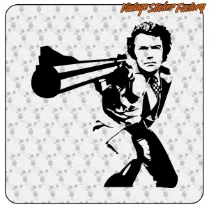 AUTOCOLLANT DIRTY HARRY. ACHETEZ DES AUTOCOLLANTS EN VINYLE.