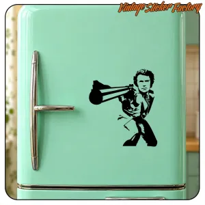DIRTY HARRY AUFKLEBER. KAUFEN SIE VINYLAUFKLEBER.