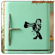 DIRTY HARRY STICKER. BUY VINYL STICKERS.