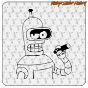 BENDER STICKER. BUY VINYL STICKERS.