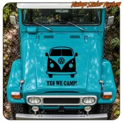 YES WE CAMP Sticker for Campervans and Vans