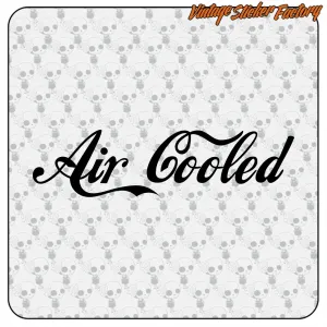 AIRCOOLED AUFKLEBER. KAUFEN SIE VINYLAUFKLEBER.