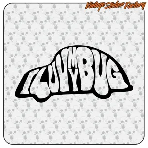 I LOVE MY BUG STICKER. BUY VINYL STICKERS.
