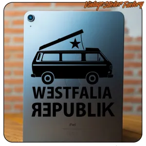 WESTFALIA REPUBLIK camper sticker