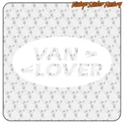 VAN LOVER AUFKLEBER. KAUFEN SIE VINYLAUFKLEBER.