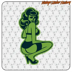 PIN AUF ZOMBIE AUFKLEBER. KAUFEN SIE VINYLAUFKLEBER.