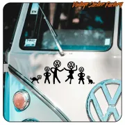VW FAMILY STICKER. BUY VINYL STICKERS.