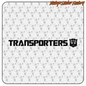 AUTOCOLLANT TRANSPORTERS. ACHETEZ DES AUTOCOLLANTS EN VINYLE.
