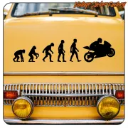 MOTO EVOLUTION STICKER. BUY VINYL STICKERS.