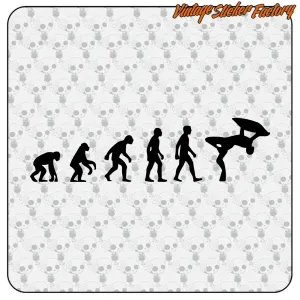 AUTOCOLLANT BODYBOARD EVOLUTION. ACHETEZ DES AUTOCOLLANTS EN VINYLE.