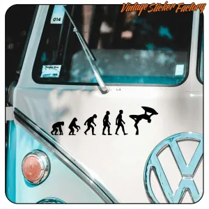 BODYBOARD EVOLUTION STICKER. BUY VINYL STICKERS.