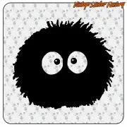 Pegatina Susuwatari de El Viaje de Chihiro