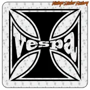 Autocollant Croix de Malte Vespa | Vinyle scooter