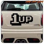 Pegatina 1UP. Comprar pegatinas.