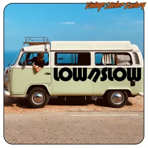 LOW N SLOW Autoaufkleber