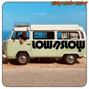 Pegatina LOW N SLOW para coche