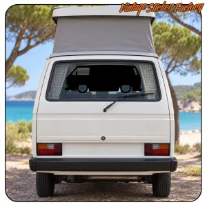 AUTOCOLLANT LOW PANELED VW T3. ACHETEZ DES AUTOCOLLANTS EN VINYLE.